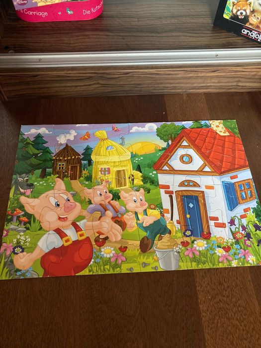 Пъзели детски занимателни  игри 9 броя