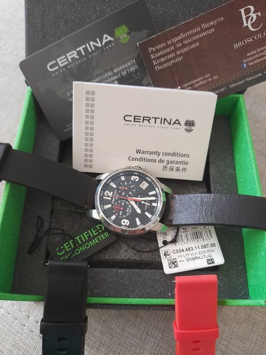 Certina Ds Podium хронограф