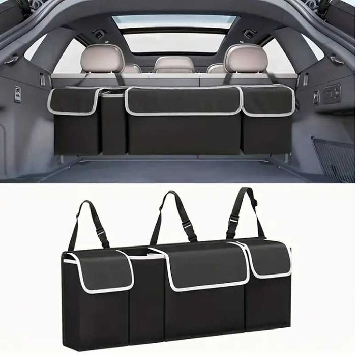 Мултифункционален органайзер за багажник за кола с голям капацитет