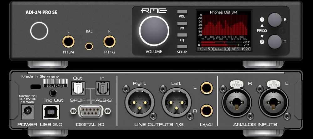 RME ADI-2/4 Pro SE Convertor Digital-Analogic