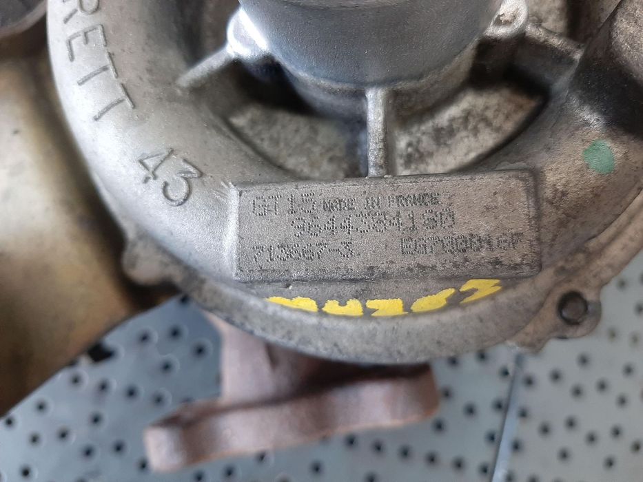 Turbina 2.0 hdi rhw citroen c4 peugeot 807 peugeot 806 expert fiat ulysse scudo citroen jumpy 9644384180