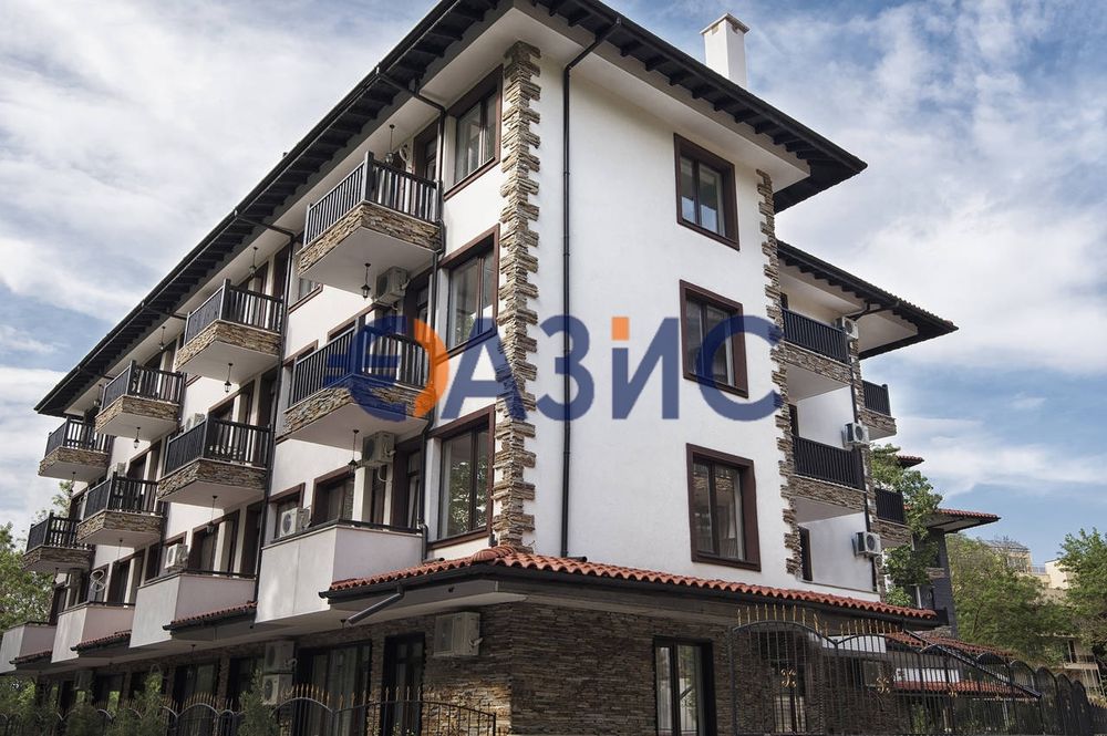 Студио на 4-ти етаж, Грийн Парадайз-4, Приморско, България - 29,89 кв. м.,#34184298