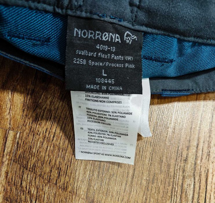 NORRONA Svalbard Flex1 Дамски туристически панталон размер L