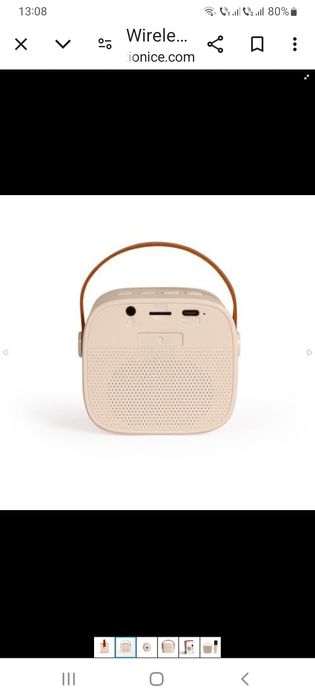 Boxă portabilă cu microfon Karaoke, LIVOO