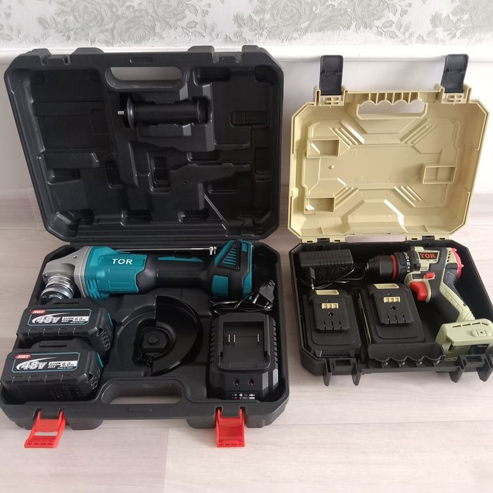 Болгарка + шуруповерт