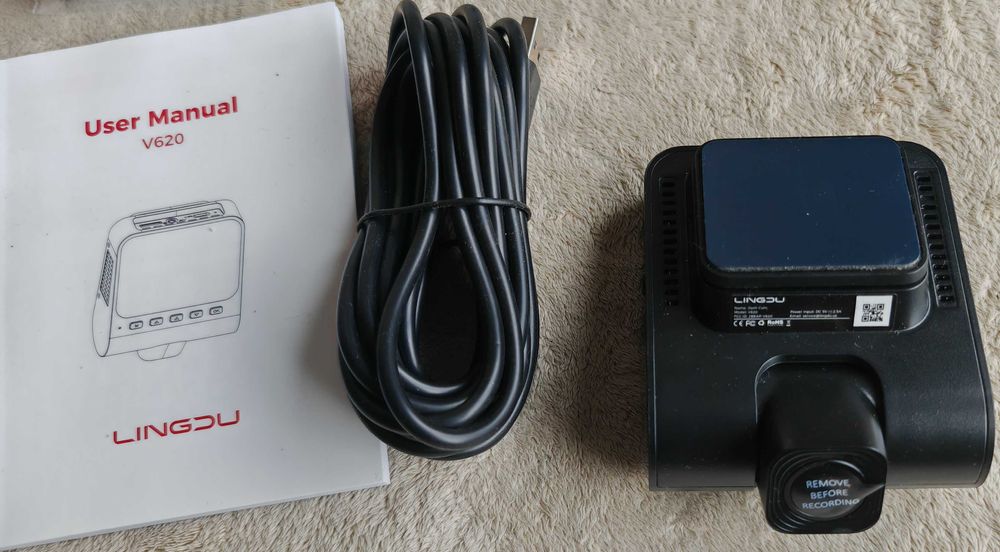 Видеорегистратор V620 4К+1К WiFi 2.4“ Parking Night WDR GPS ADAS 64GB