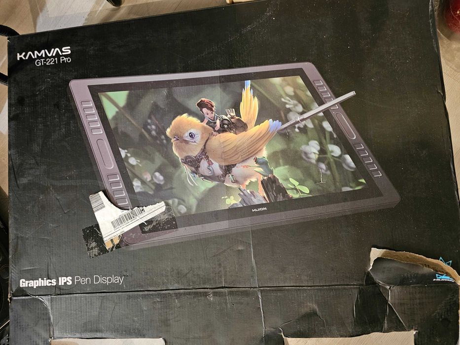 Tableta grafica touchscreen spart IPS Huion Kamvas GT-221 PRO