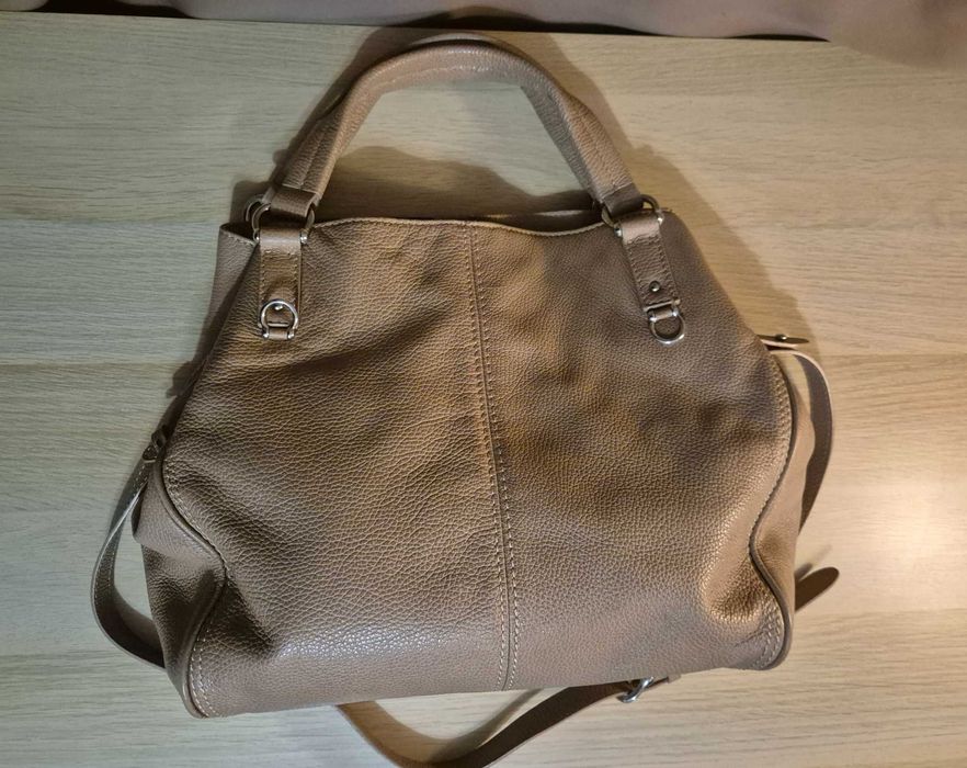 Geanta Musette Arnela din piele naturala