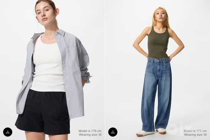 Uniqlo Racer Back Bra Top майка топ со встроенными чашечками