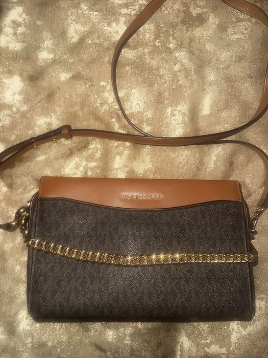 Сумка оригинал Michael kors канва и кожа