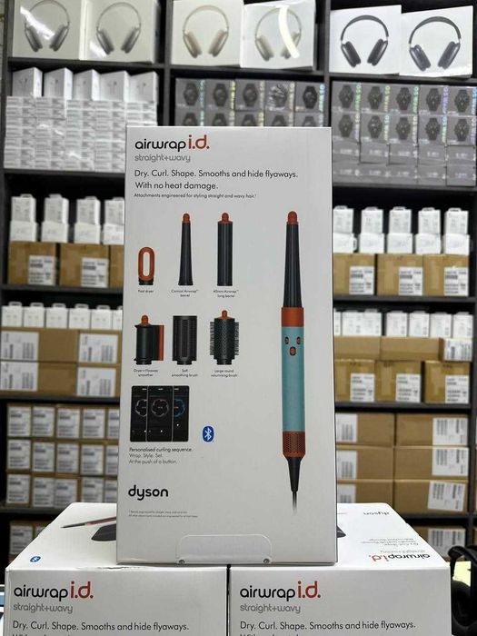 dyson фен с насадками через блютузь