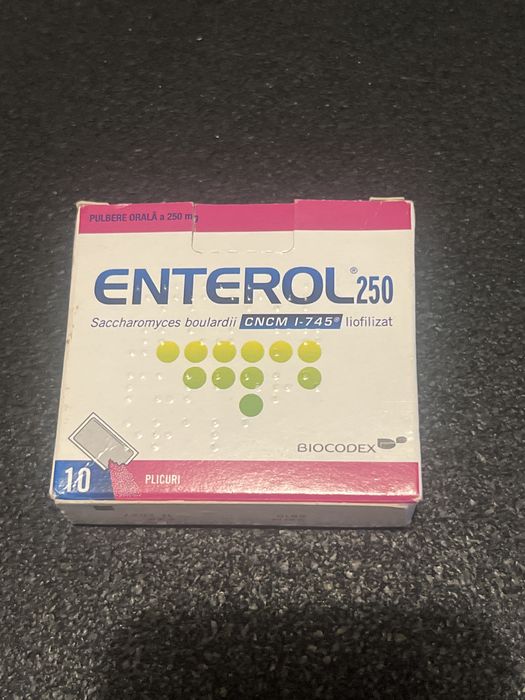Enterol - Pulbere orala a 250 mg