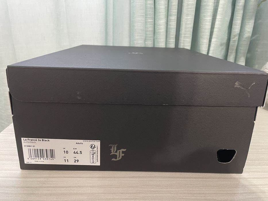 Puma La France 3x Black 44.5