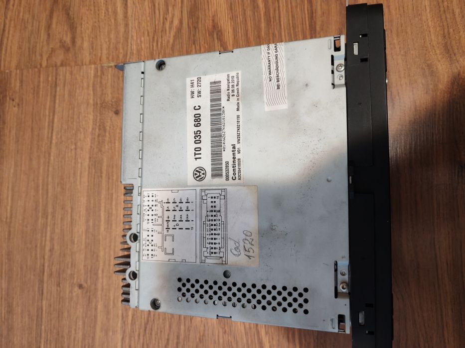 Sistem navigație VW RNS510 Continental- cod PIN inclus