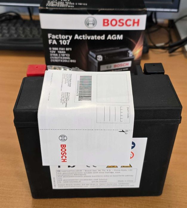 Акумулатор BOSCH FA 104, YTX20HL,(Y/B)TX20HL,(Y/B)TX20L(-BS)