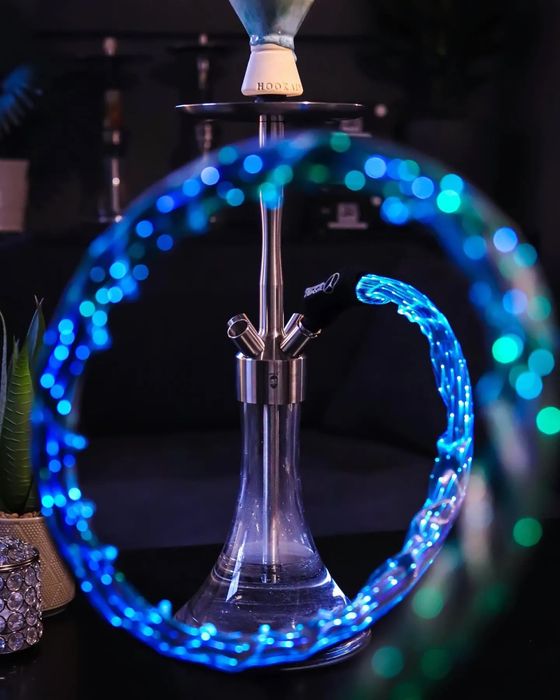 Husa de furtun LED ZIPSMOKE pentu narghilea.