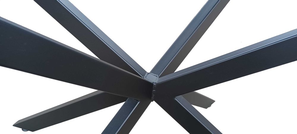 Поръчков, елегантен и вечен. Метален крак за маса разперен модел 024