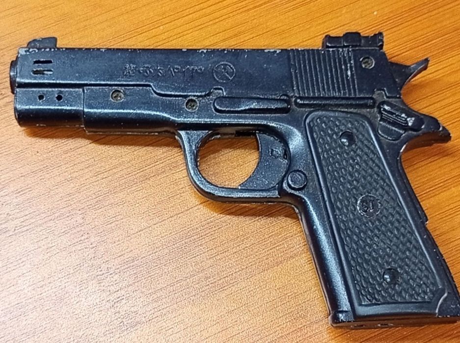 Pistol vintage de panoplie Colt Combat,full metal