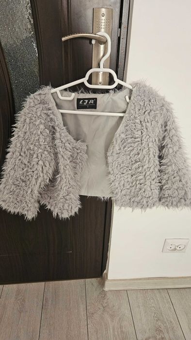 BOLERO GRI, marime S