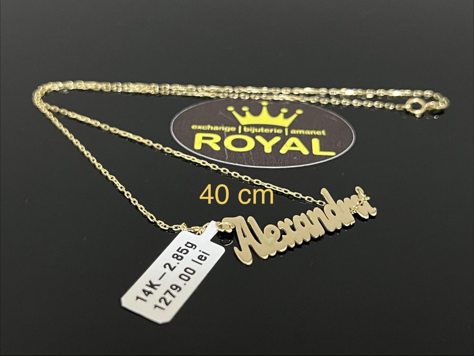 Bijuteria Royal CB : Lant Alexandra aur 14K 585   2,85 gr