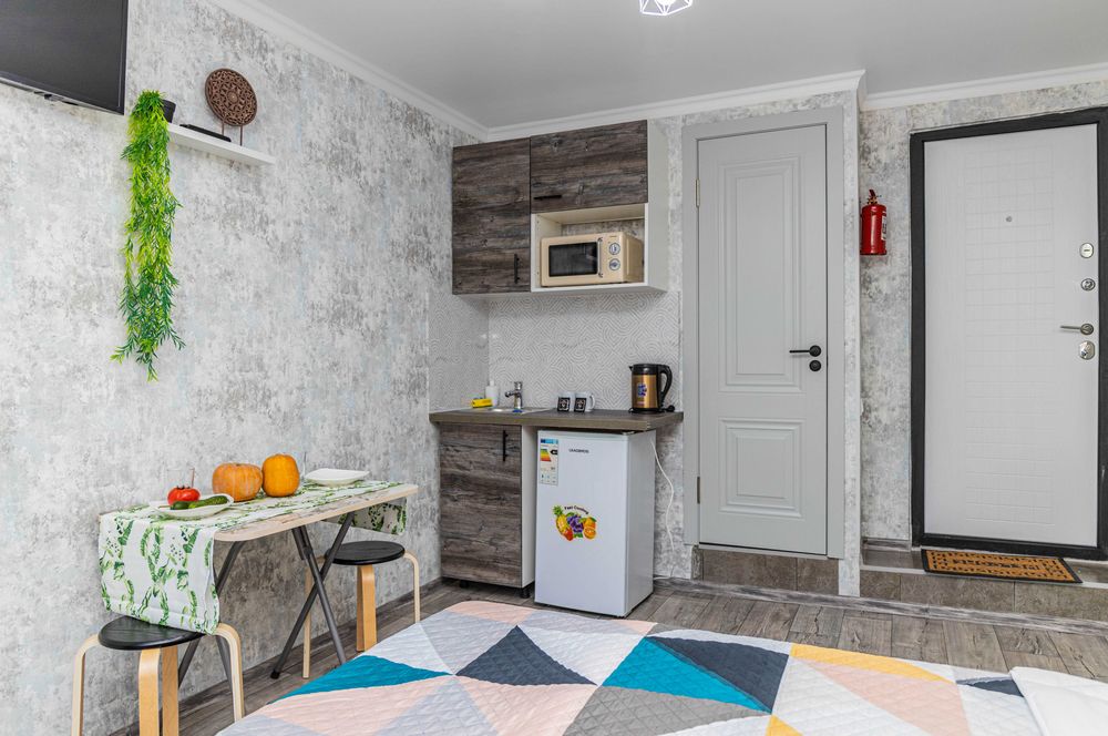 Шикарный вариант студии выше Атакента посуточно