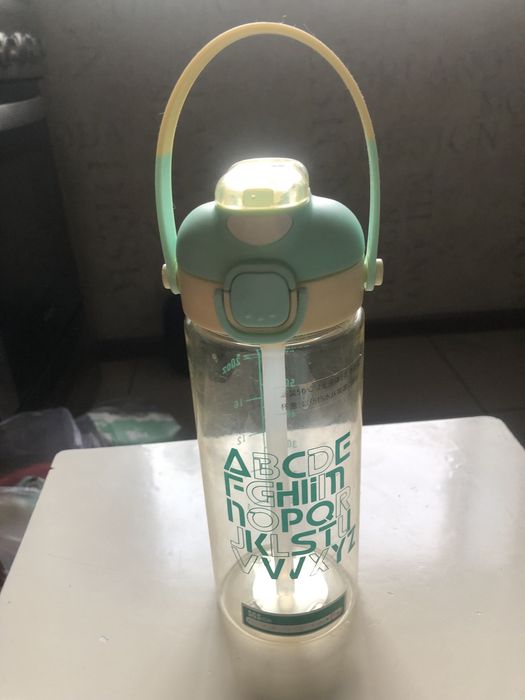 Детский термос с трубочкой