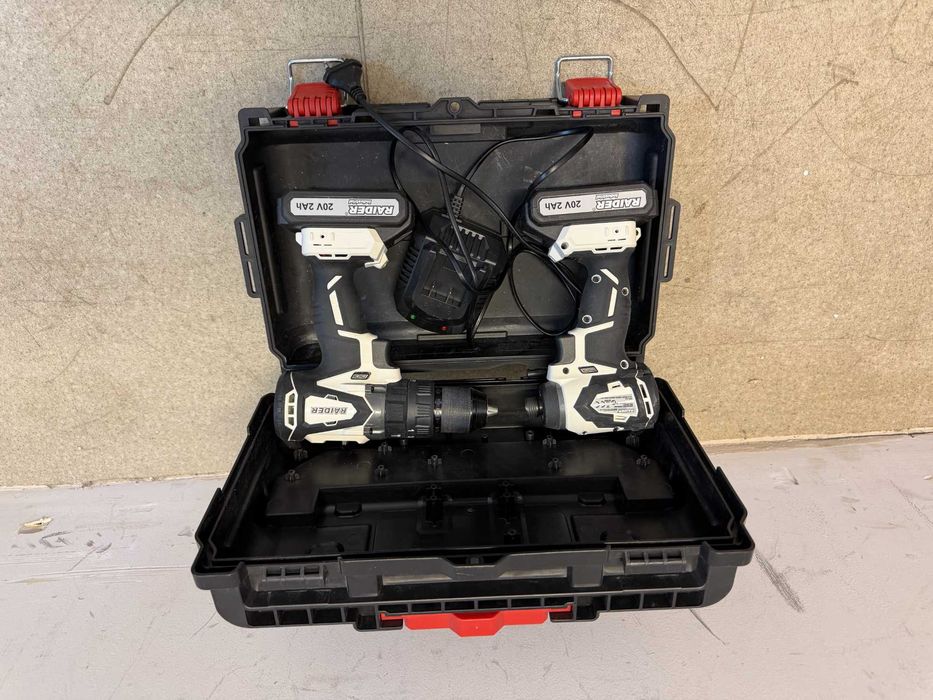 Бормашина & Винтоверт безчеткови CDB04W&HID01W 2x2AhCase/Прахосмукачка