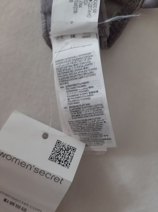 Vand sutien Women Secret, nou, marimea 80B.