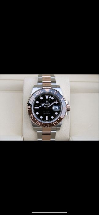 Часовник Rolex GMT-Master II Root Beer 18K Rose Gold & Steel