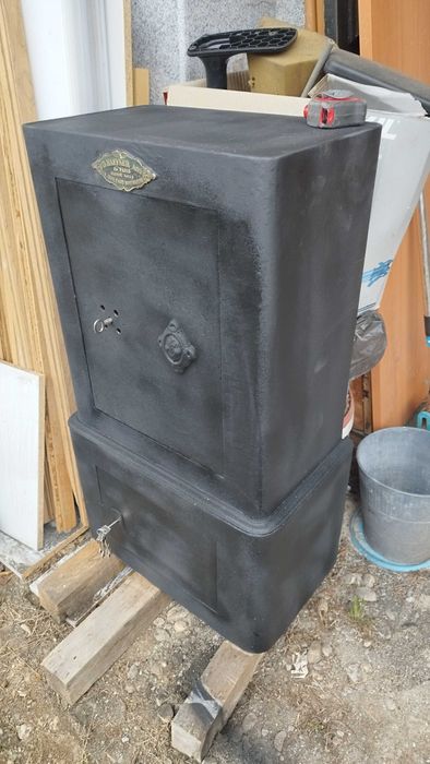 Антикварна - каса , сейф B,Haffner Aine  за цености  35/55/96см