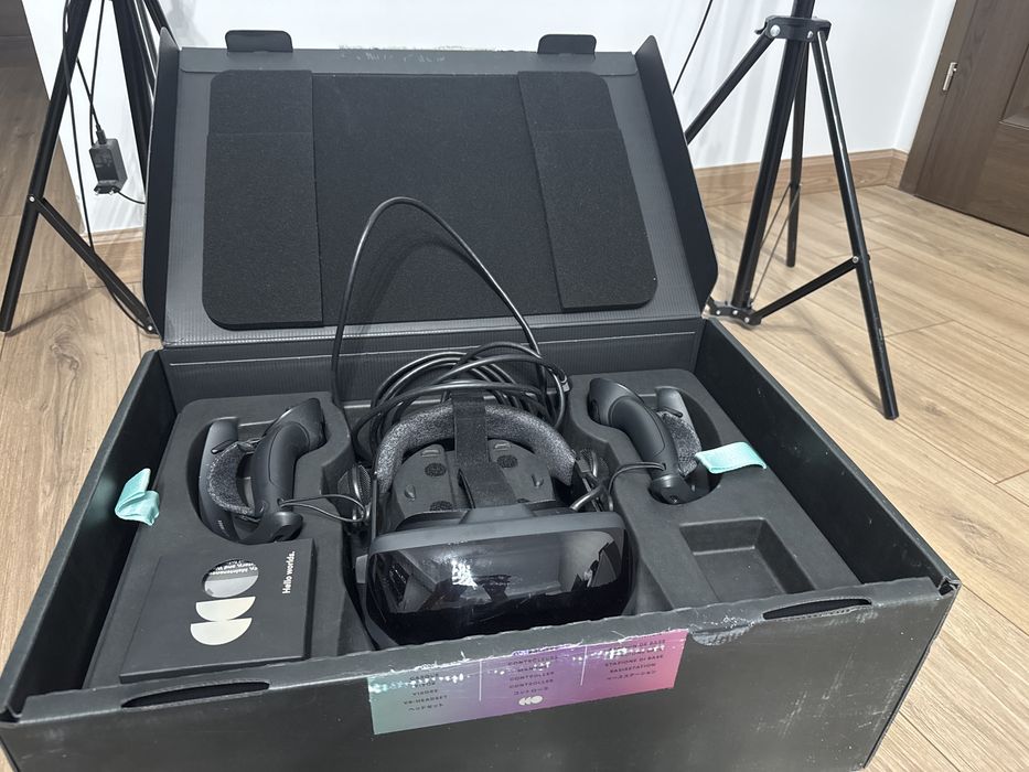 Valve Index Steam Vr + tripoduri