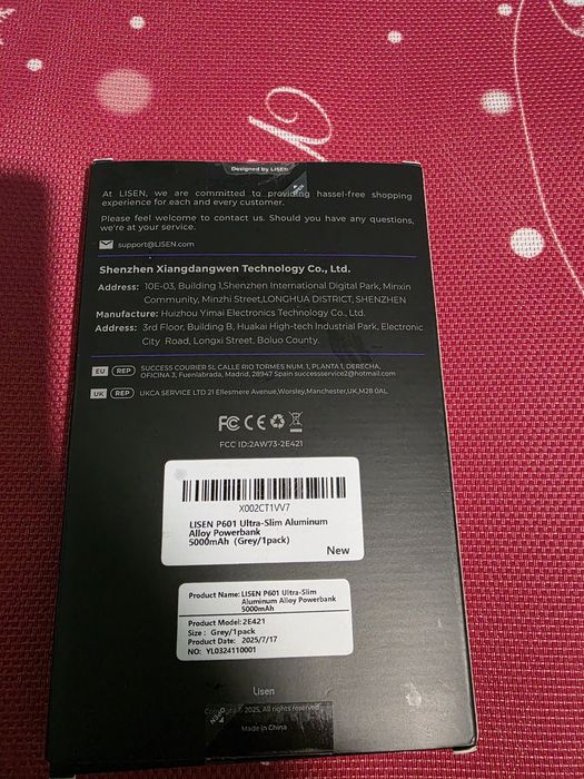 Baterie Externa Lisen P601 pentru Iphone