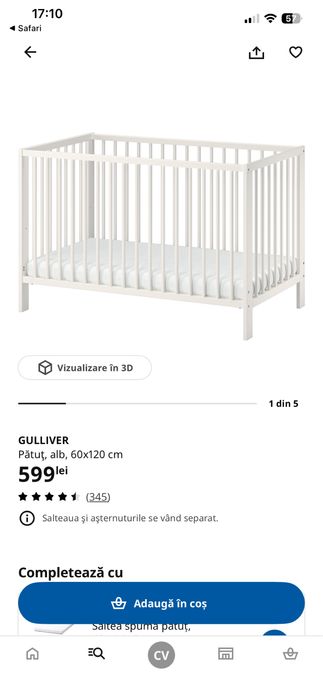 Patut si saltea IKEA