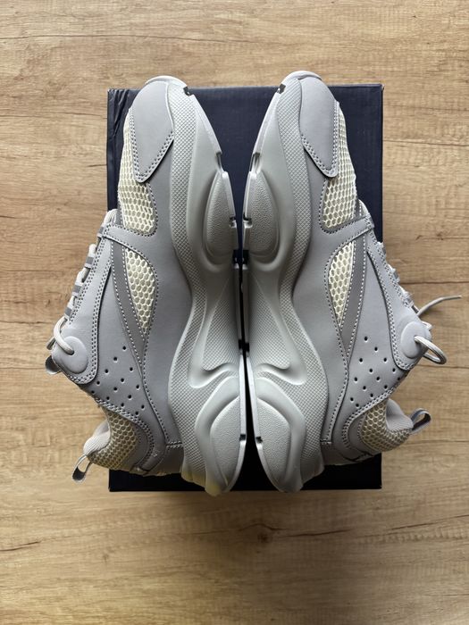 Обувки Dior B22 grey-white