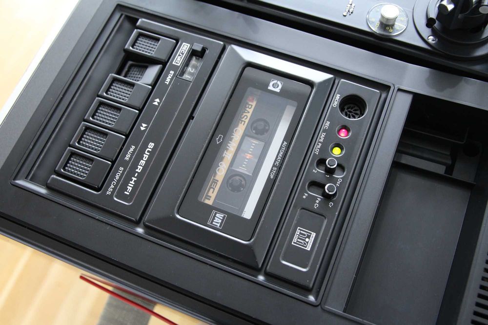 Grundig RPC 200 cu pick-up Dual 1236 complet revizuit cu boxe cadou.
