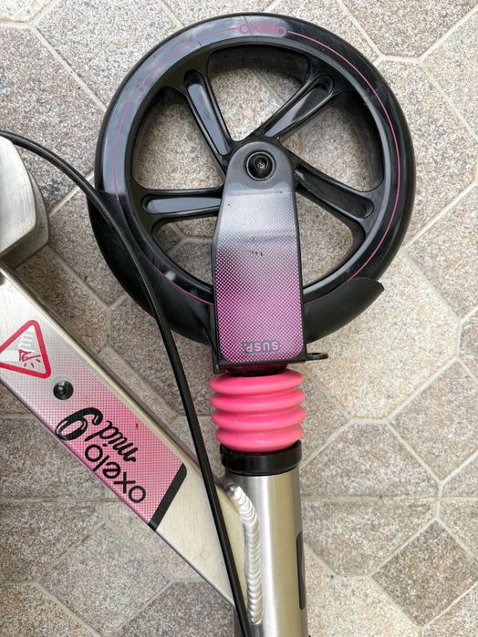 Vand trotineta roz Oxelo MID 9