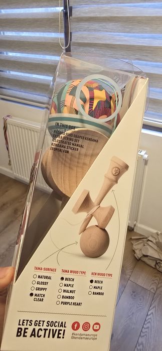 Sigilat Kendama Europe Rekord Plus Aqua Symbiosis MC