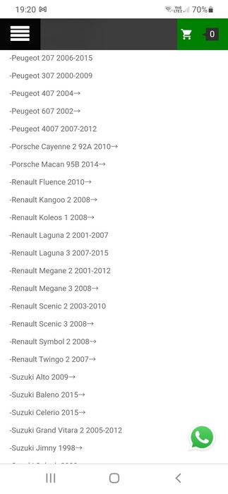 Proiectoare ceață auto