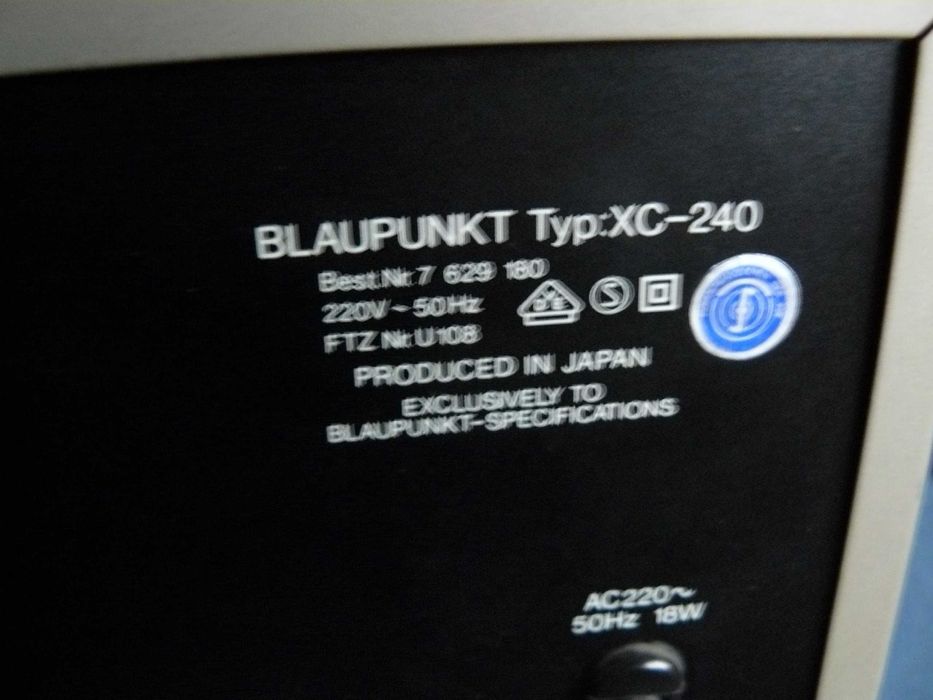Casetofon Blaupunkt xc 240 (Akai Teac