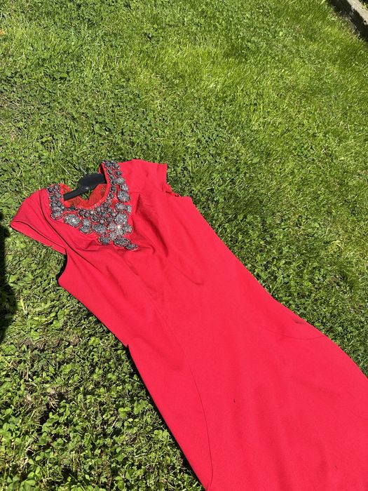 Rochie eleganta rosie /rochie nasa