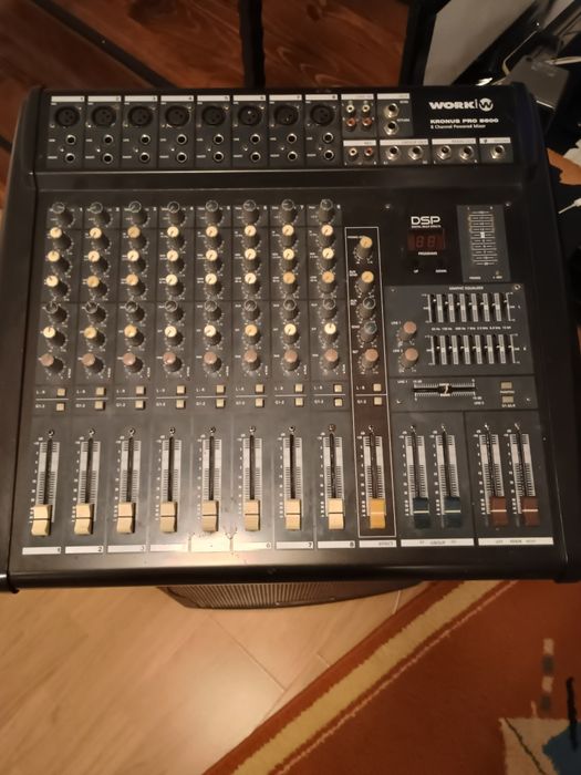 Mixer audio York kronos pro 8600+ 1 boxa york