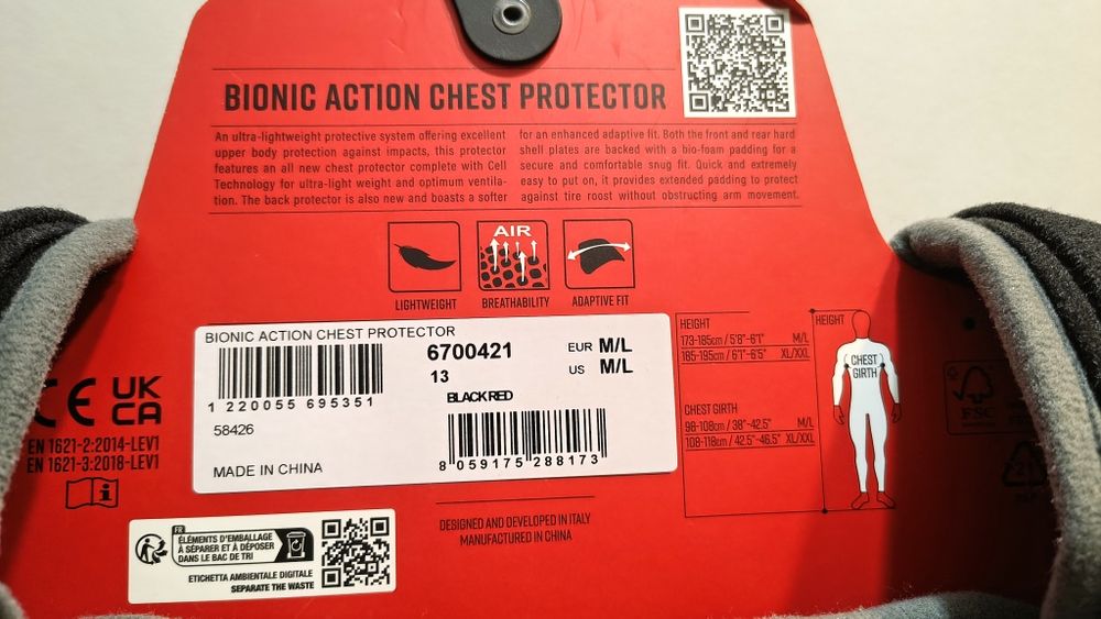 Armura bicicleta/cross Alpine Star