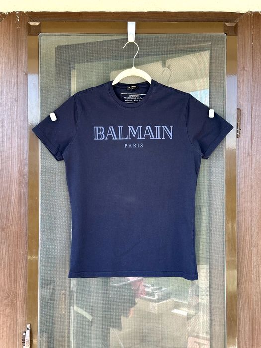 Мъжка тениска Balmain Paris (Made in Italy) - размер S, Отлично състояние