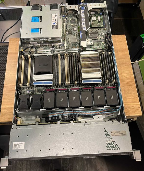 HP PROLIANT DL360P G8. Xeon E5-2640 0 . RAM 128 GB/HDD 1,2 TB * 4pcs