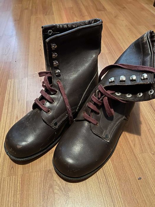 Кубинки - офицерски армейски кубинки 1978, кафяви, 42 номер