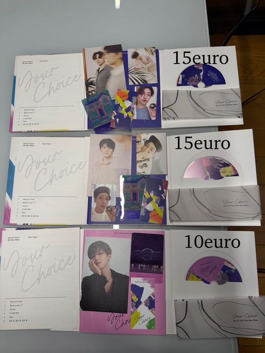 Kpop албуми и картички, Seventeen, enhypen, stray kids,black pink2