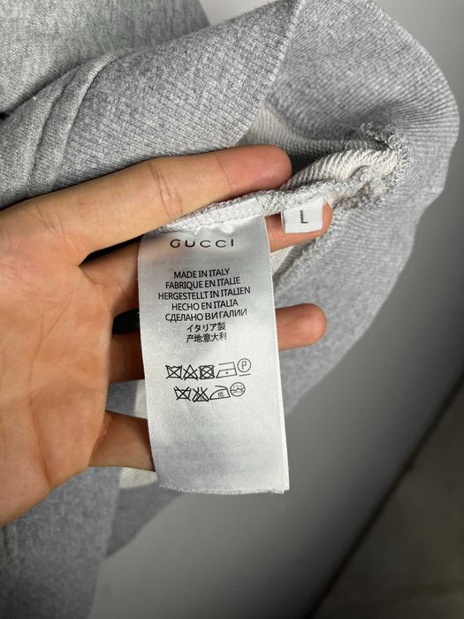 Gucci Stripes Logo 2010s Web-Detail Crewneck Sweatshirt Мъжка Блуза