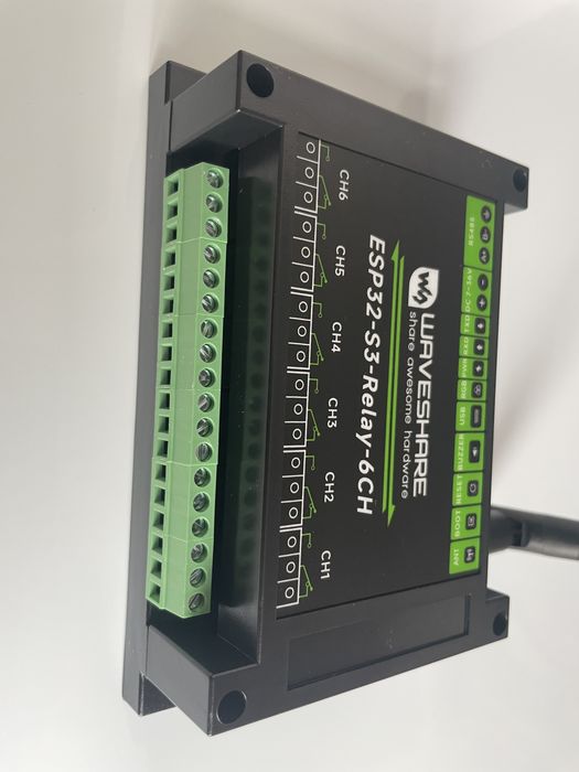 Modul de releu industrial cu 6 canale