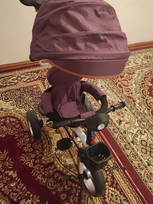 Велосипед коляска для детей до 7 лет.