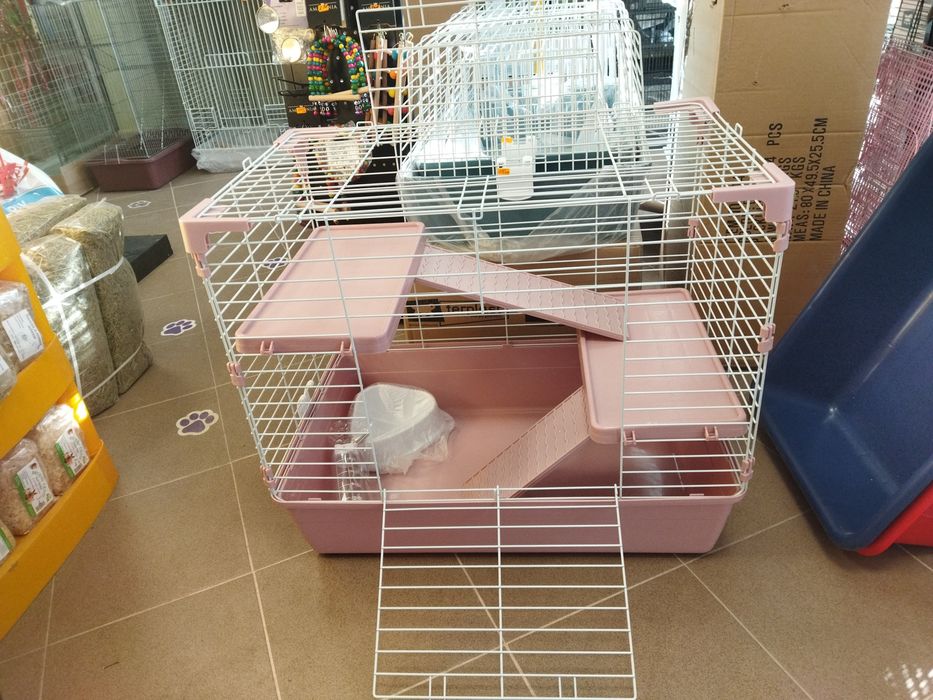 Голяма клетка(70×44×59) за гризачи,чинчила,порче(фретка)